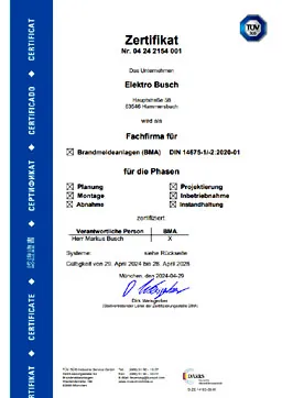 Download PDF-Datei: Zertifikat TÜV SÜD Industrie Service